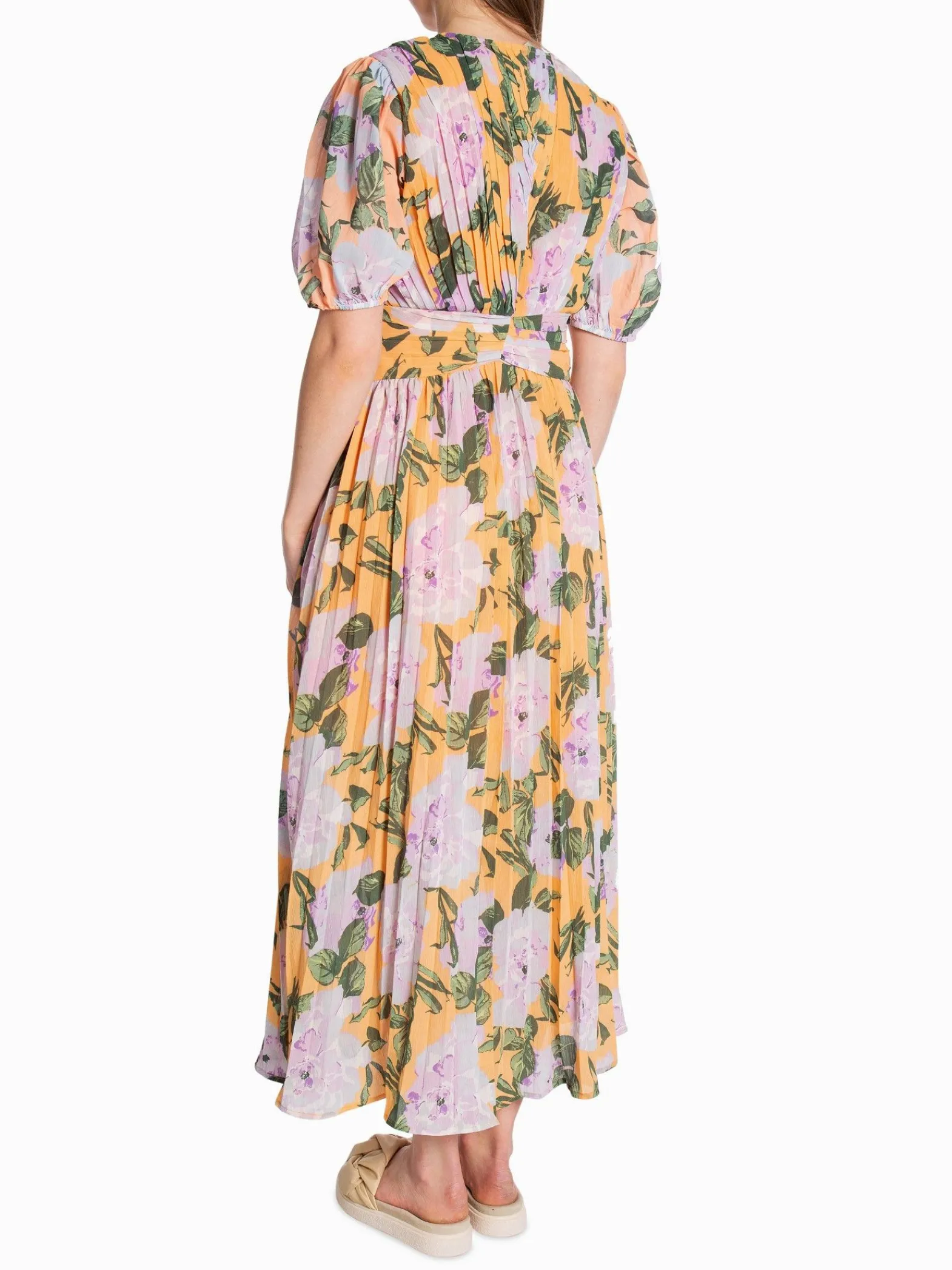 Y.A.S Klanning Yasplista Peach^ Klänningar