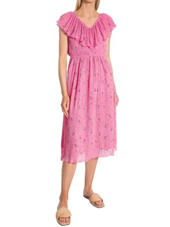 Y.A.S Klanning Yasposey Shocking Pink^ Klänningar