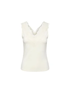 Y.A.S Linne Yaslori Sl Lace Whitecap Gray^ Linnen
