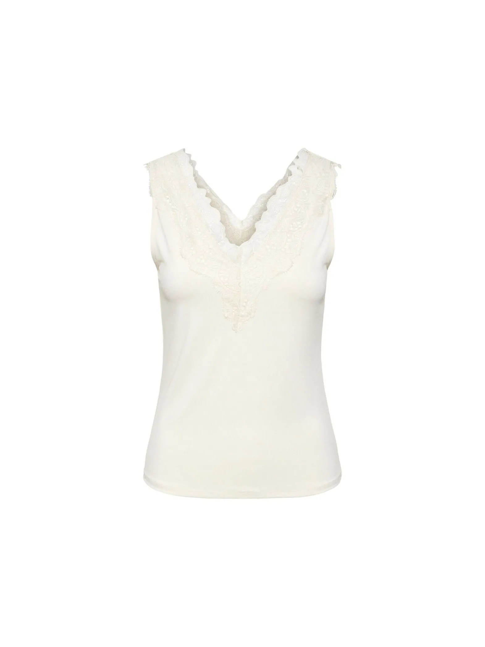Y.A.S Linne Yaslori Sl Lace Whitecap Gray^ Linnen