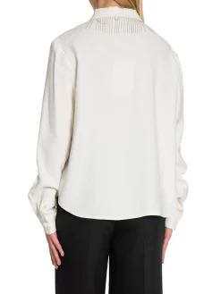 Y.A.S Skjorta Yasfrima Fringe Ls Star White^ Skjortor