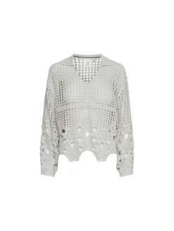Y.A.S Troja Yasnola Ls Knit Pullover Birch^ Tröjor & Koftor