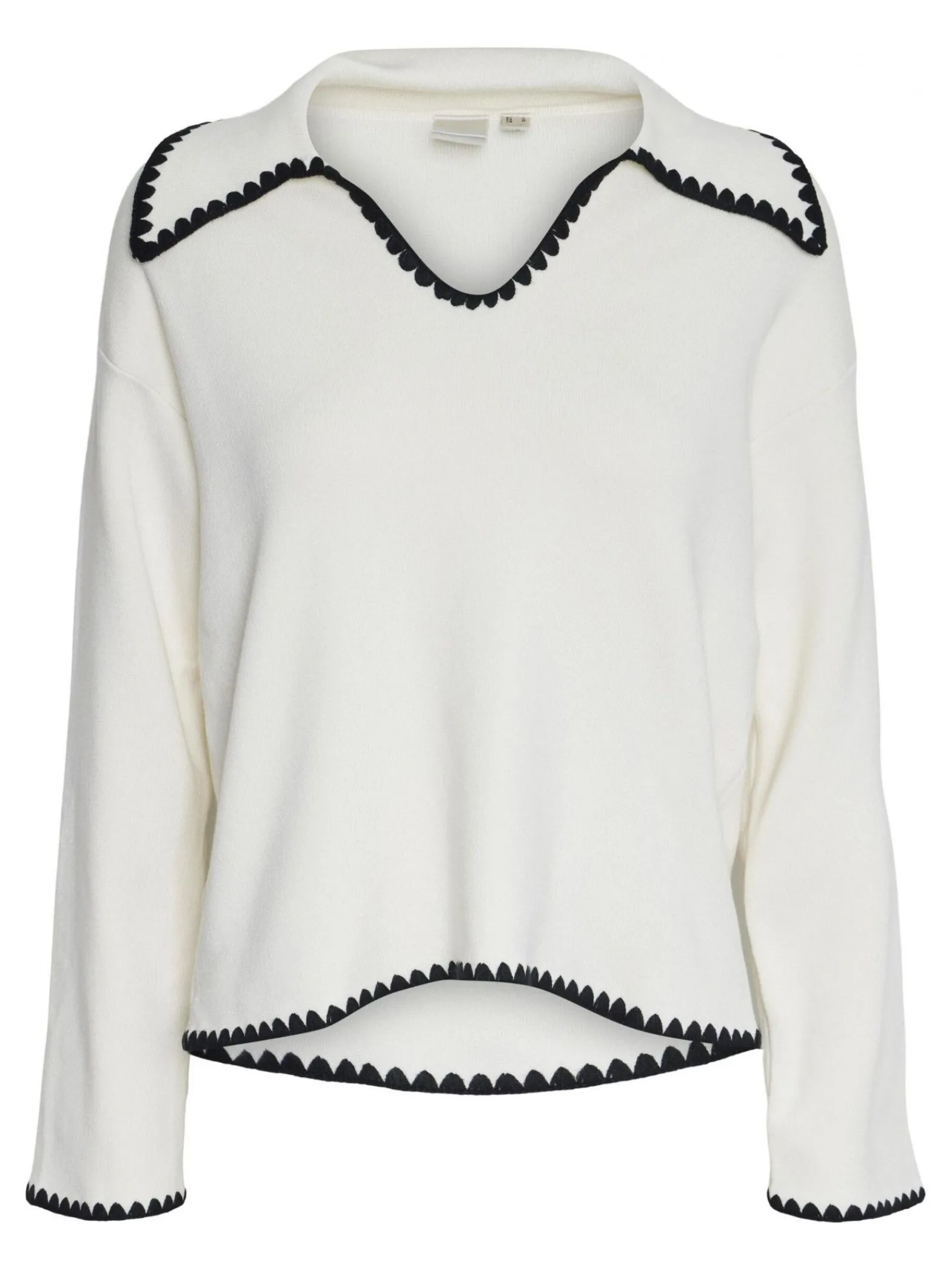 Y.A.S Troja Yasstitch Ls Pullover Birch^ Tröjor & Koftor