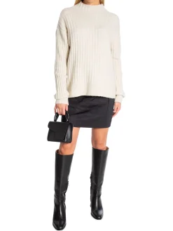 YAYA Kjol Mini With Cargo Pockets And Belt Black^ Kjolar