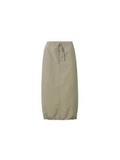 YAYA Kjol Nylon Cargo Midi Winter Twig^ Kjolar