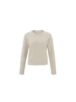 YAYA Troja Chenille Ls Silver Lining^ Tröjor & Koftor