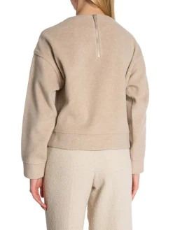 YAYA Troja Oversized With Pocket Melange^ Tröjor & Koftor